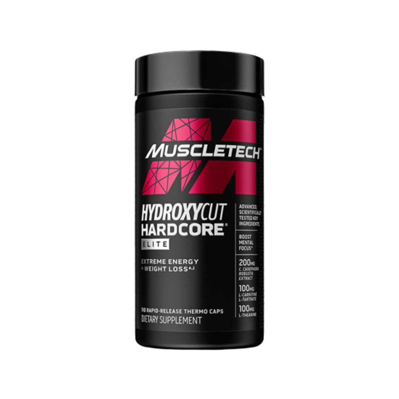 Muscletech Hydroxycut Hardcore Elite, 100 Capsules