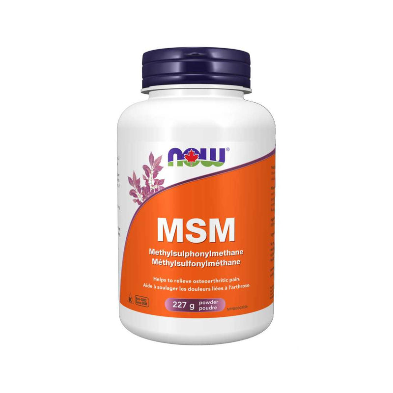 Now MSM (Methylsulphonylmethane) Pure Powder, 227g