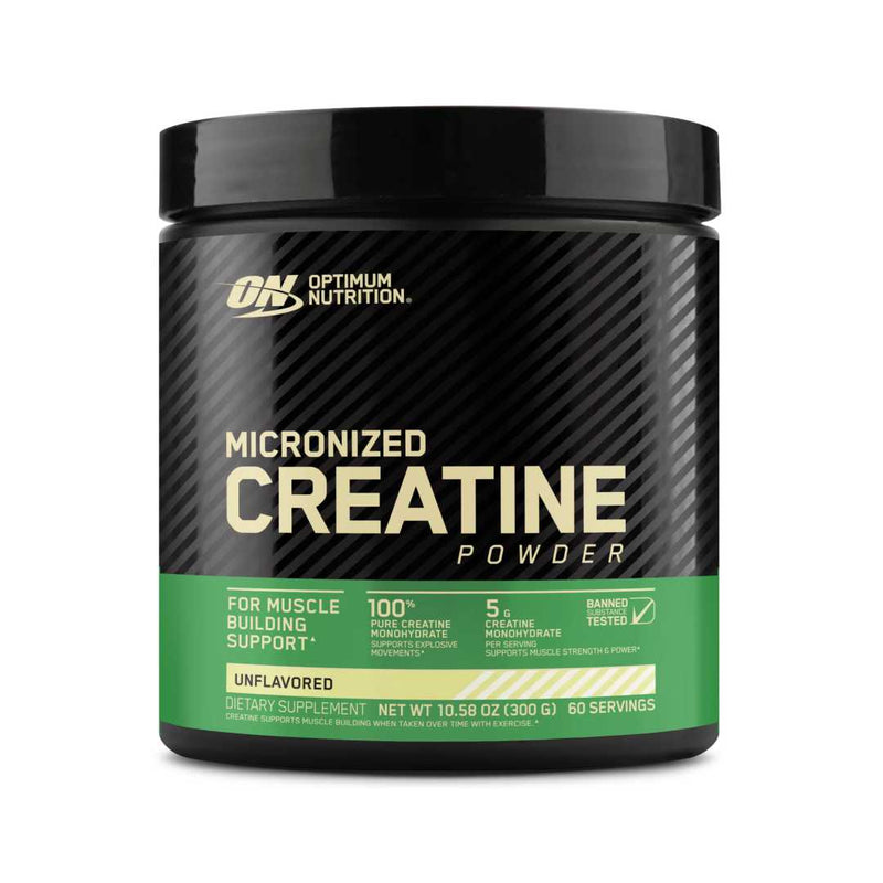 Optimum Nutrition, Micronized Creatine Powder, Unflavored 60 Servings