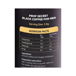 Prof Secret Black Coffee For Men, 8 Sachets