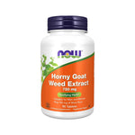 Now Horny Goat Weed Extract 750mg Plus 150mg of Maca Root, 90 Tablets